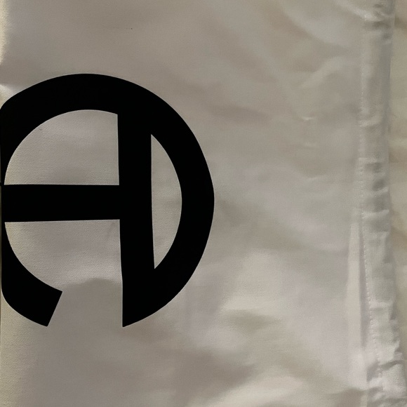 💙 SET NWT TELFAR Cyan blue SET of TWO - medium & small shopping bag totes 💙 - Picture 9 of 14